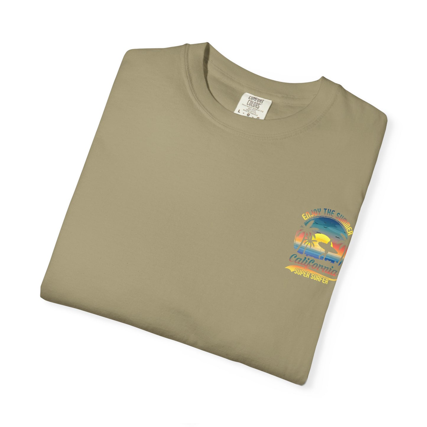 California Summer Vibes T-Shirt, Unisex Beach Tee, Surfing Apparel, Gift for Surfers, Summer Wardrobe Essential