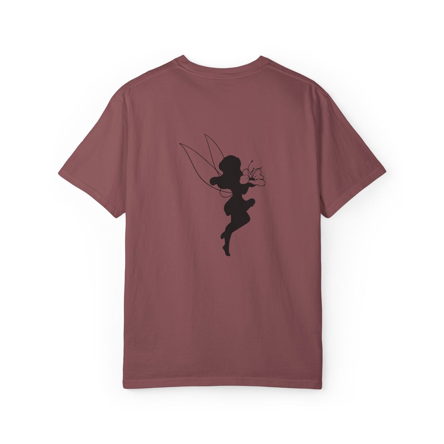 Whimsical Fairy Unisex T-Shirt - Garment-Dyed, Enchanting Design
