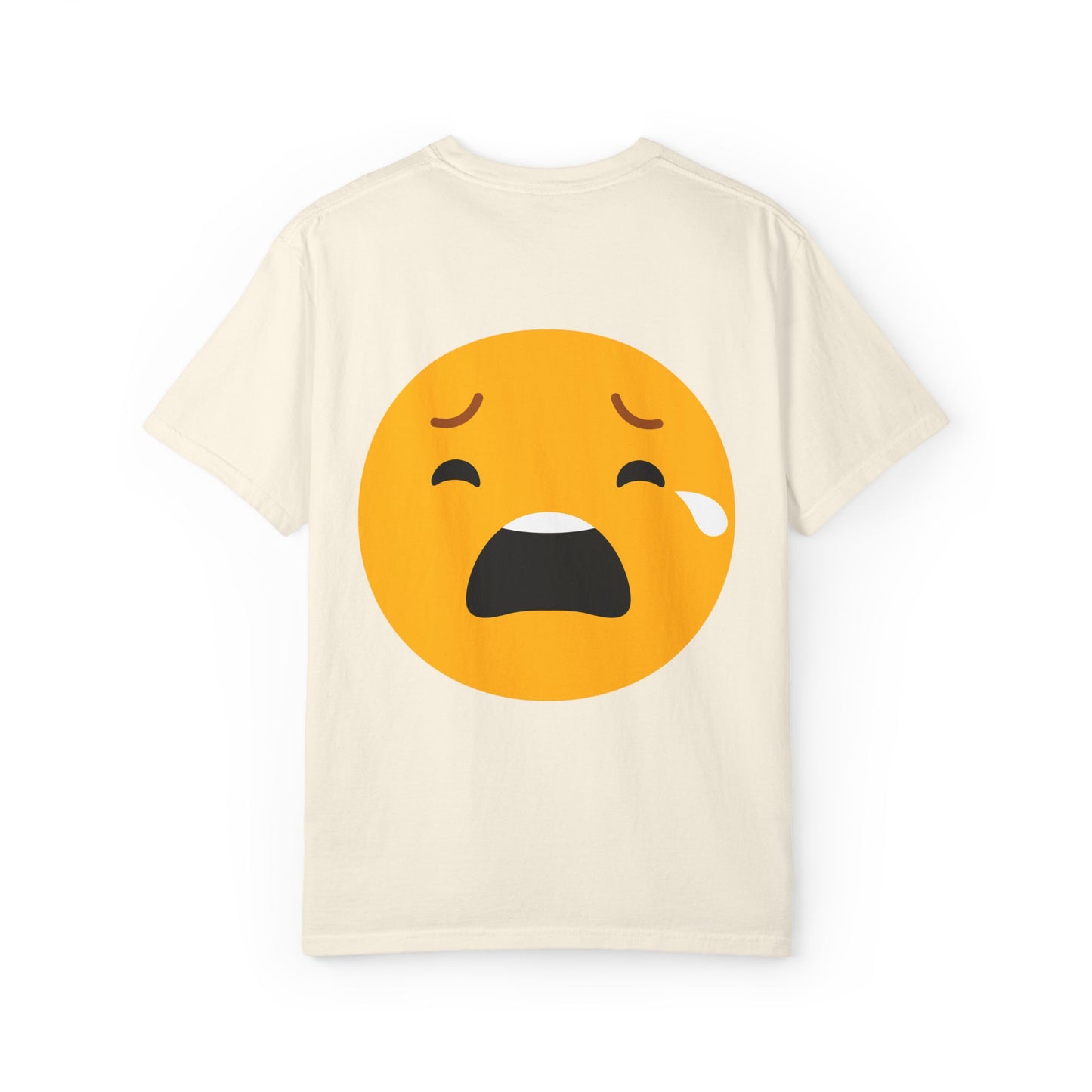 Emotional Support Unisex Tee - Sad Emoji Graphic T-Shirt