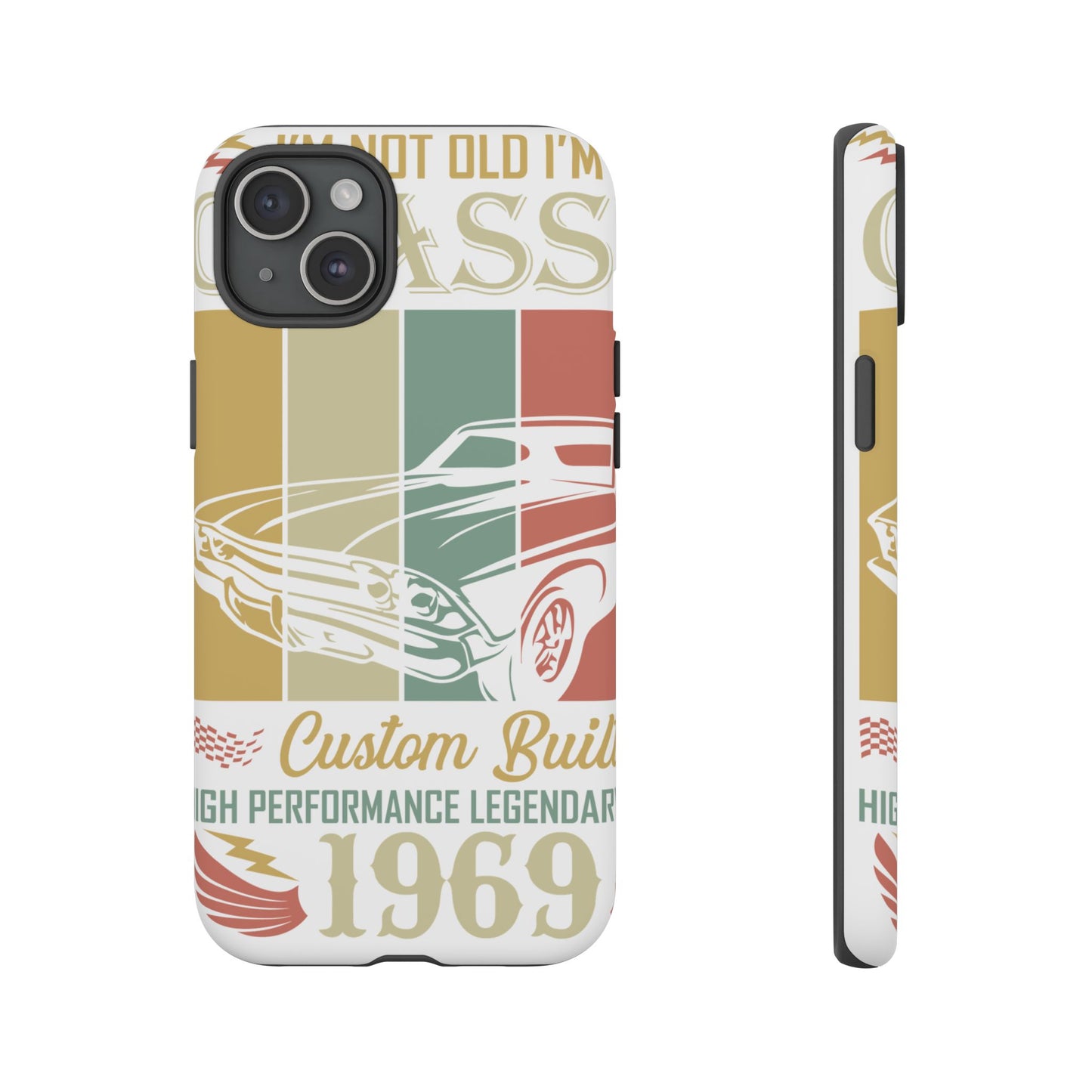 Vintage Classic Car Tough Case - Retro 1969 Design