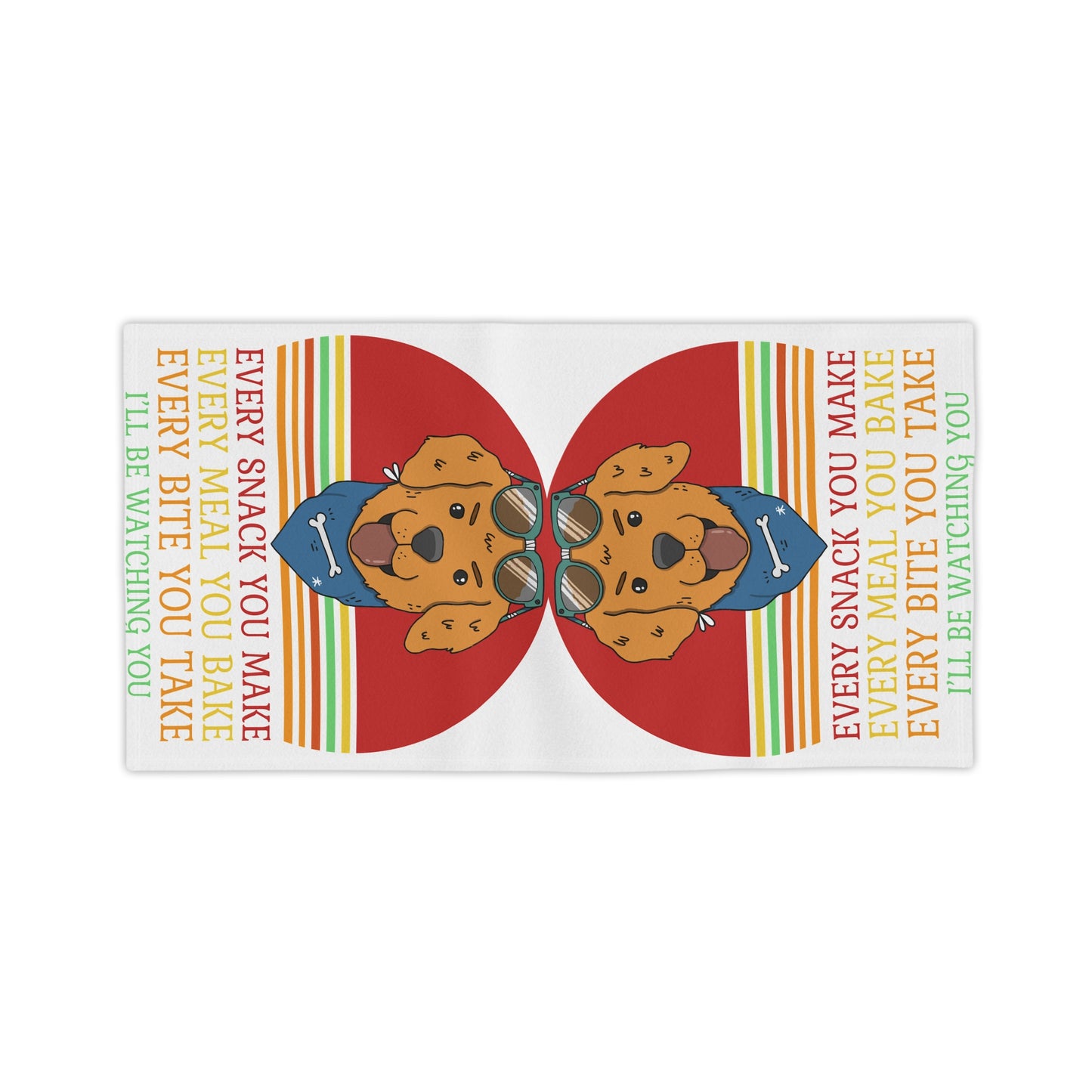 Fun Dog-Themed Beach Towel - Perfect for Pet Lovers and Summer Days