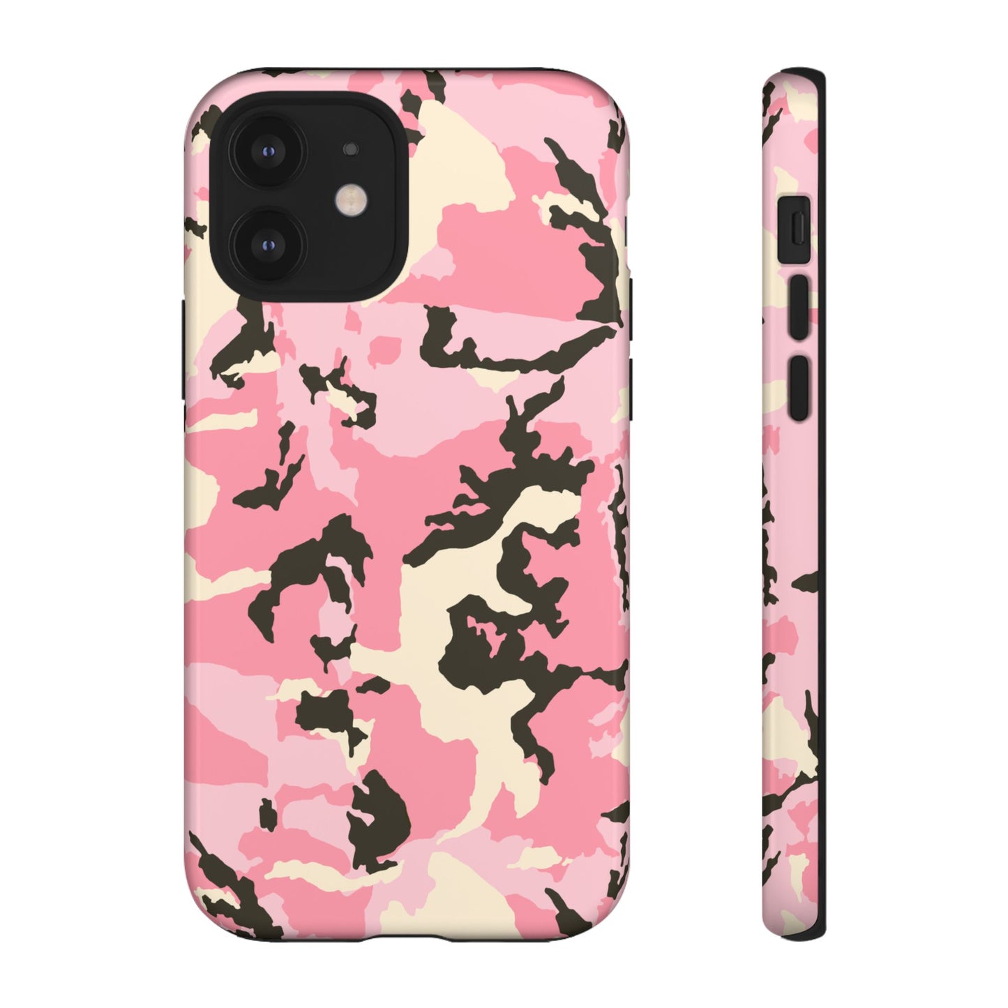 Stylish Pink Camouflage Phone Case – Tough Cases for Trendsetters