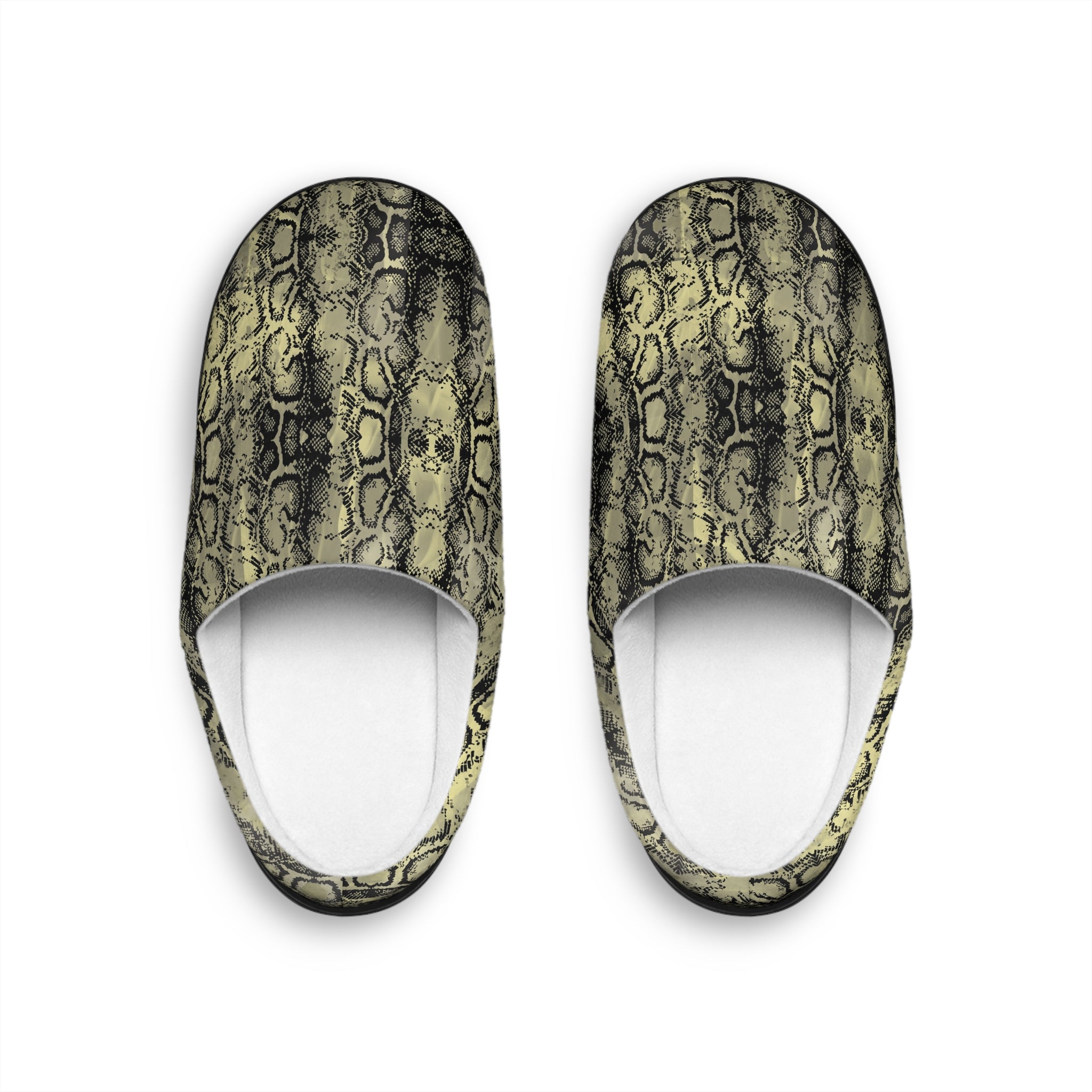 Stylish Snake Print Women's Indoor Slippers - Cozy Home Footwear