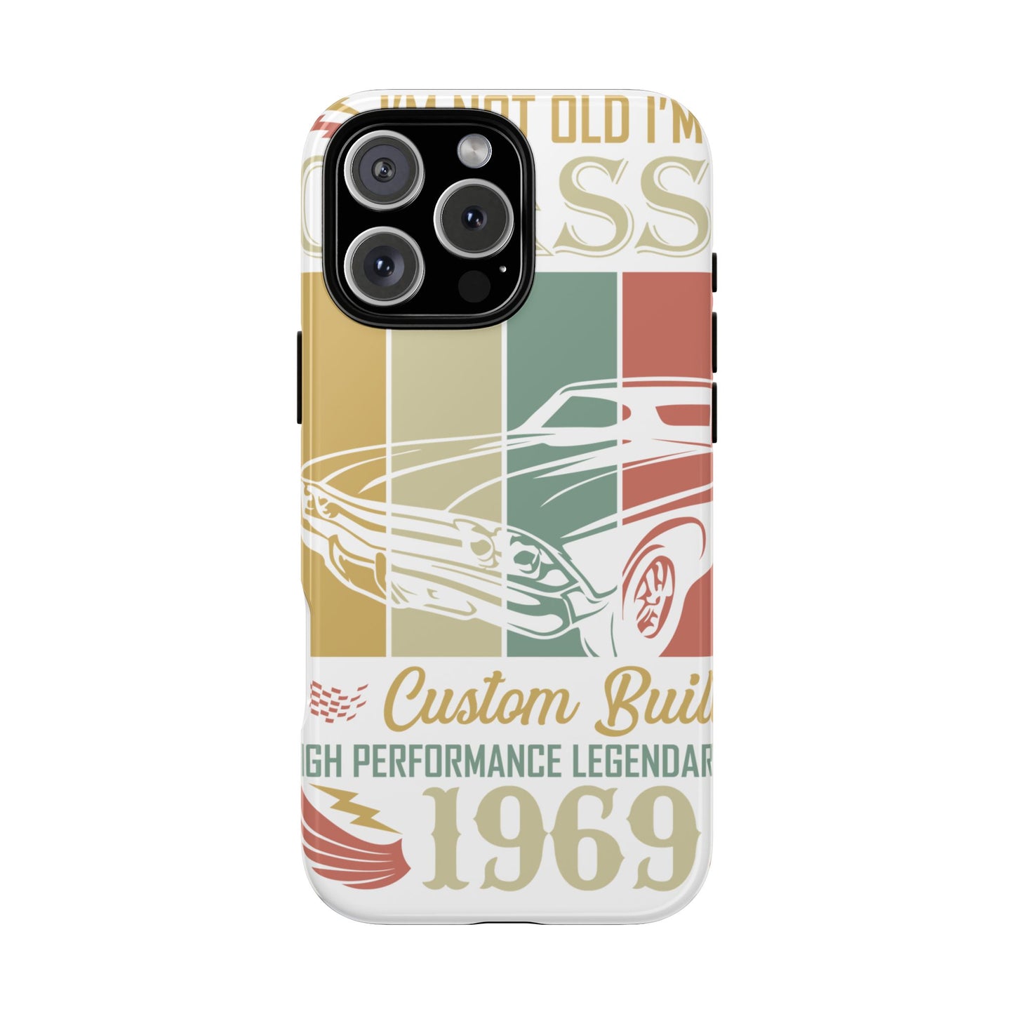 Vintage Classic Car Tough Case - Retro 1969 Design
