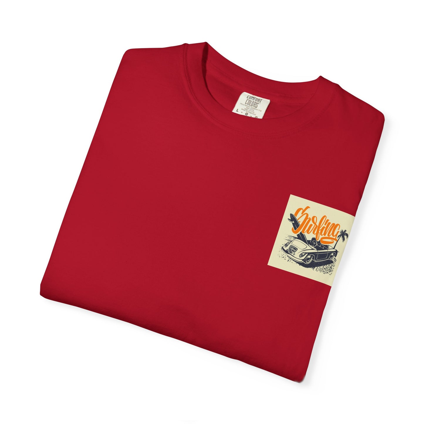 Retro Surfing Unisex T-Shirt, Beach Vibe Tee, Summer Casual Wear, Vacation Shirt, Surf Lover Gift, Ocean Adventure Top
