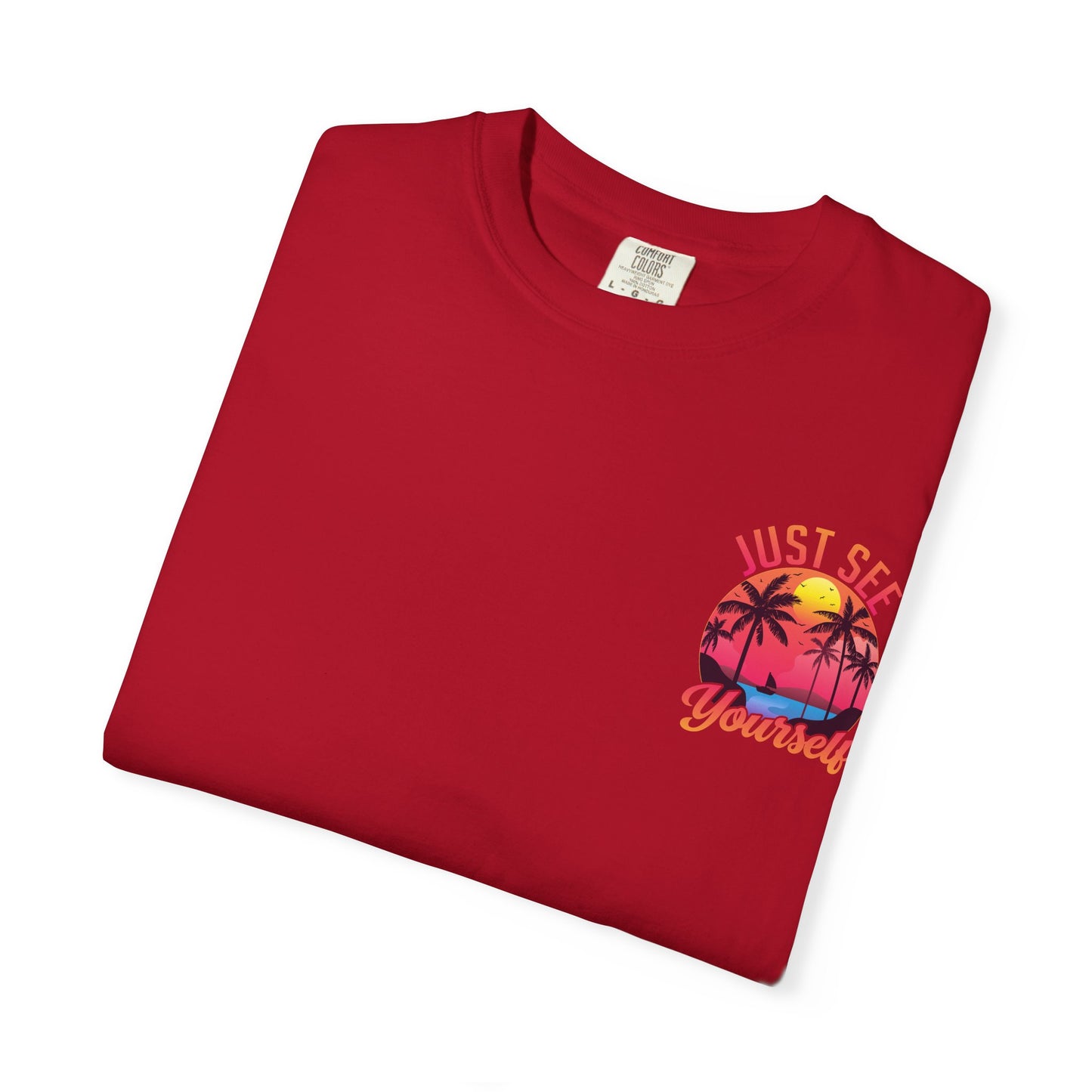 Tropical Vibes T-Shirt, Summer Casual Tee, Unisex Streetwear, Vacation Shirt, Beach Life Apparel, Gift for Travelers