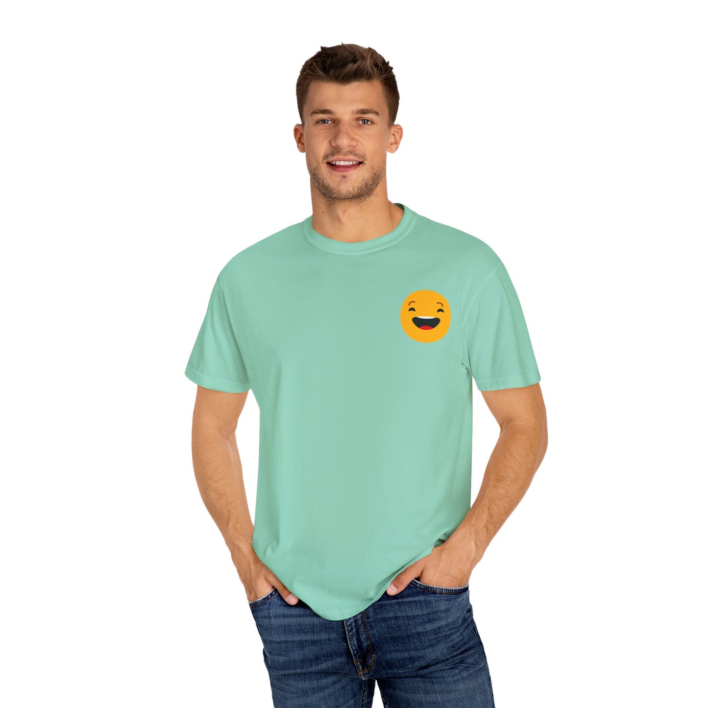 Unisex Emoji Smiley T-shirt – Fun Casual Tee for Everyday Wear