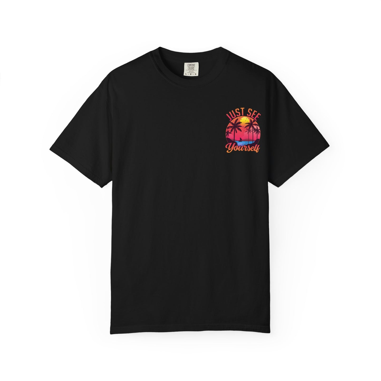 Tropical Vibes T-Shirt, Summer Casual Tee, Unisex Streetwear, Vacation Shirt, Beach Life Apparel, Gift for Travelers