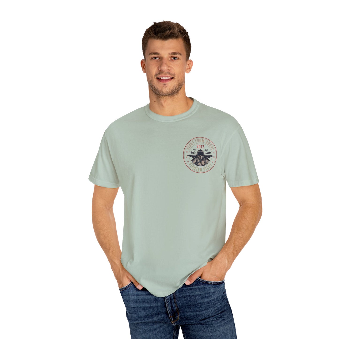 Vintage Fighter Pilot T-Shirt, Unisex Aviation Tee, Gift for Aviation Lovers, Military Shirt, Airplane Enthusiast Apparel