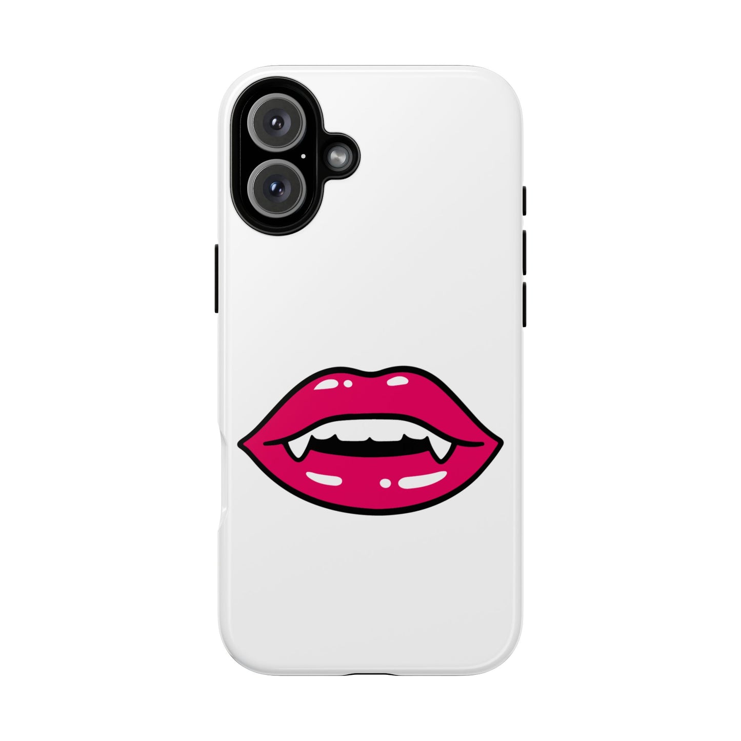 Vampire Mouth Phone Case - Tough Cases for Halloween, Gift for Spooky Lovers, Quirky Phone Accessories, Fun Tech Gear