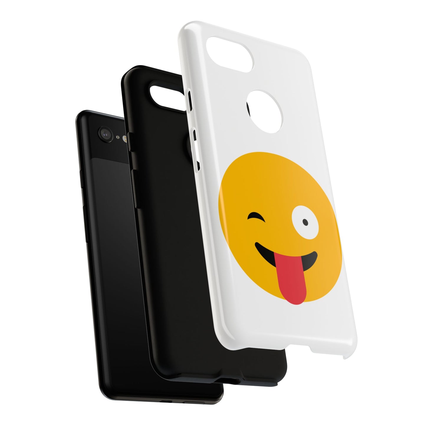 Playful Emoji Phone Case - Tough Cases for Fun Vibes