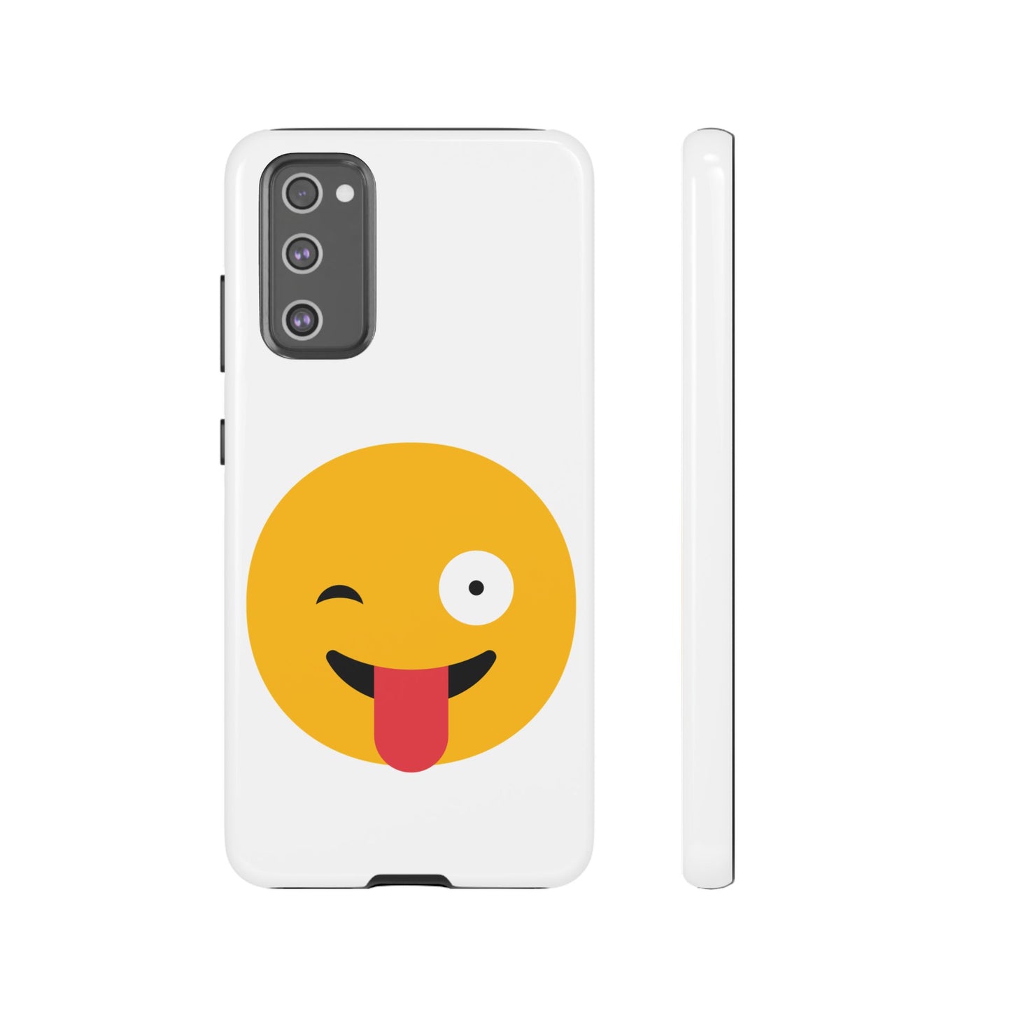 Playful Emoji Phone Case - Tough Cases for Fun Vibes