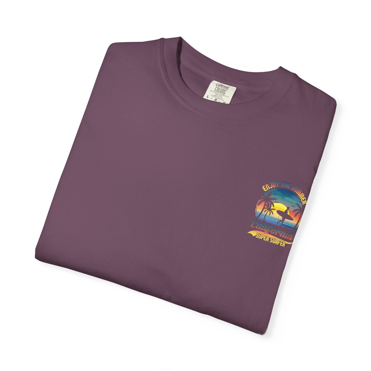 California Summer Vibes T-Shirt, Unisex Beach Tee, Surfing Apparel, Gift for Surfers, Summer Wardrobe Essential