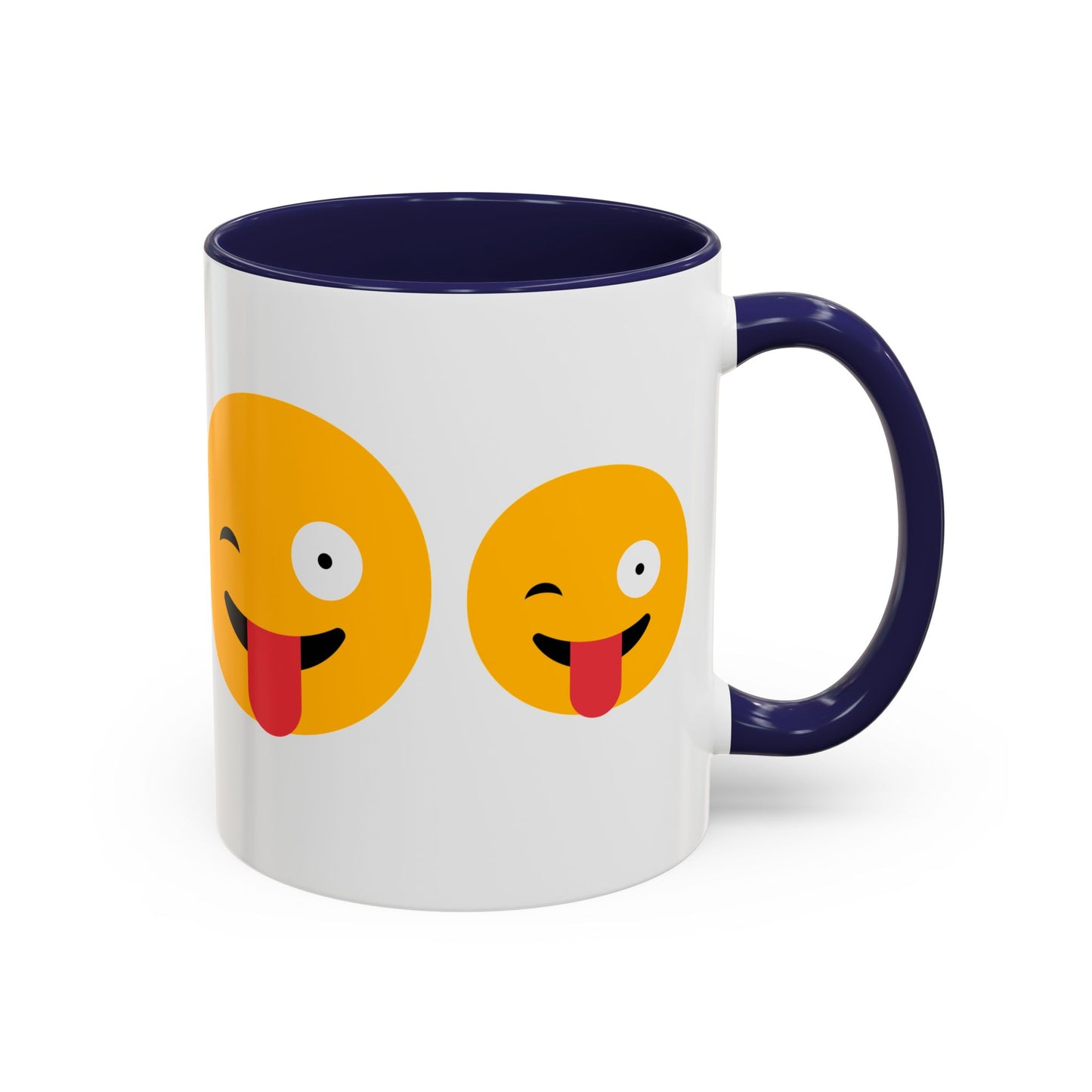 Playful Emoji Coffee Mug | Fun Yellow Faces 11oz & 15oz