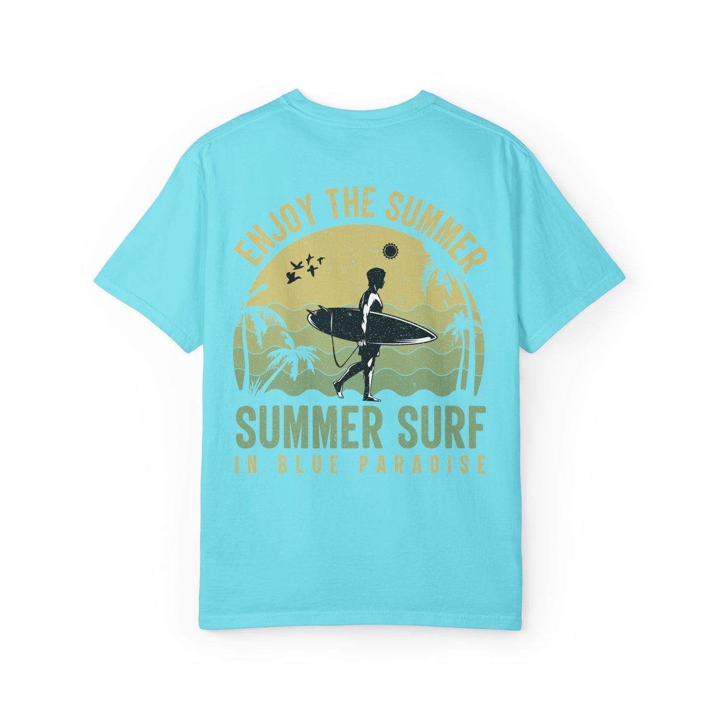 Vintage Summer Surf T-shirt, Summer Vibes, Beachwear, Unisex Graphic Tee, Casual Summer Apparel, Vacation Shirt