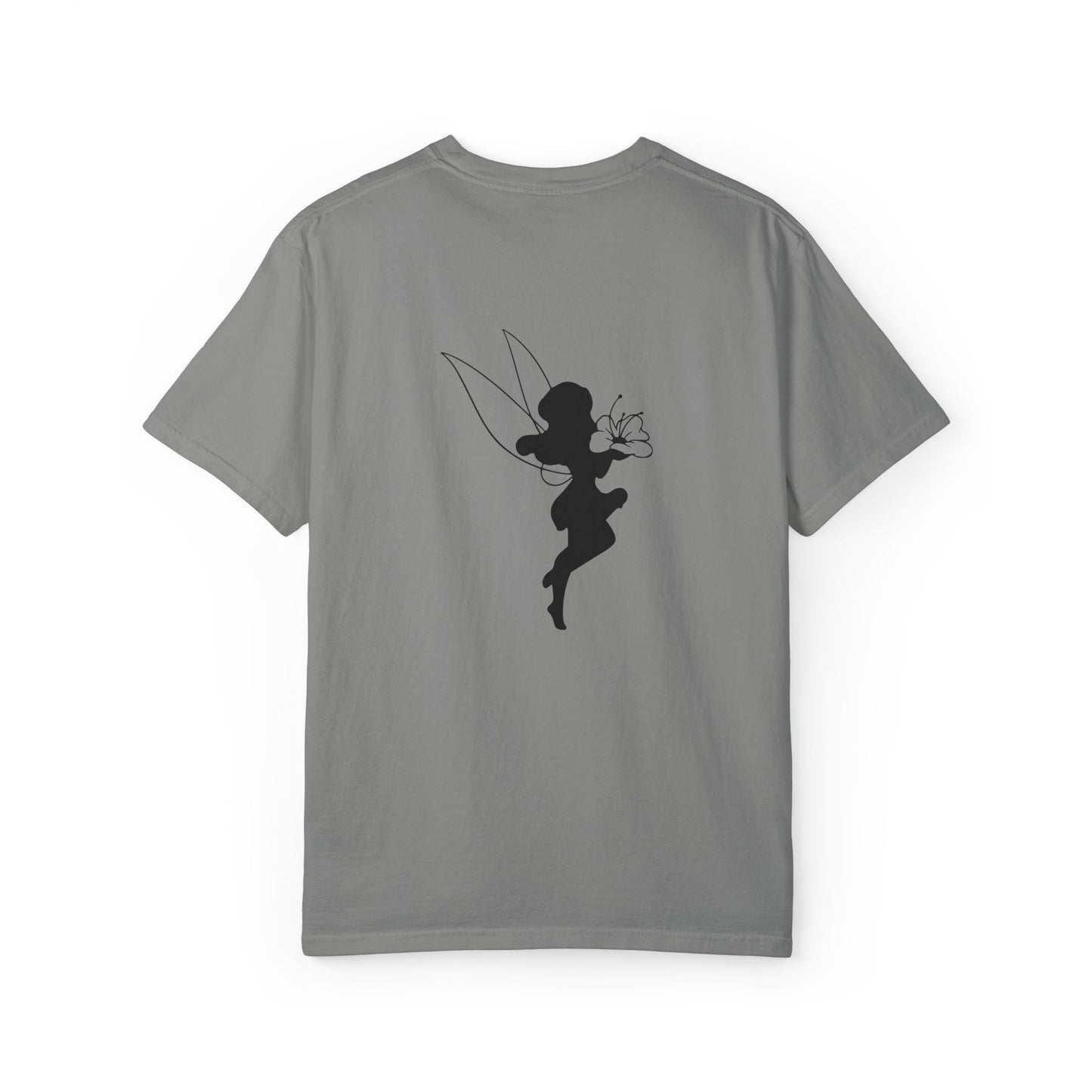Whimsical Fairy Unisex T-Shirt - Garment-Dyed, Enchanting Design