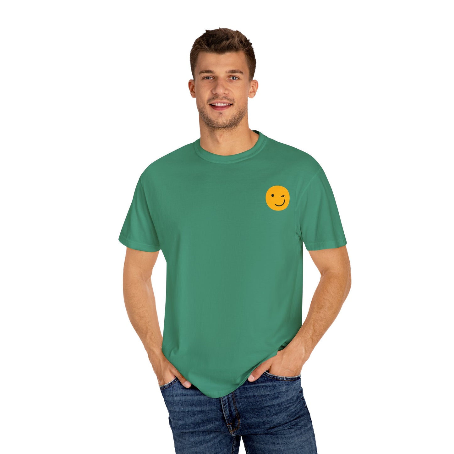 Smiley Face Unisex T-Shirt - Casual Summer Vibe, Perfect Gift, Everyday Wear, Happiness Tee, Fun Graphic Shirt