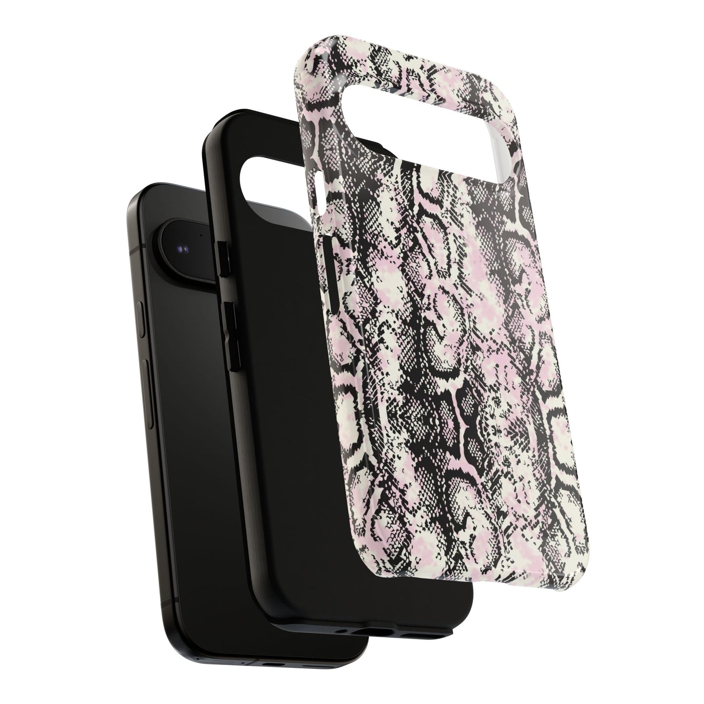 Stylish Snake Print Phone Case - Tough Protection for Trendsetters