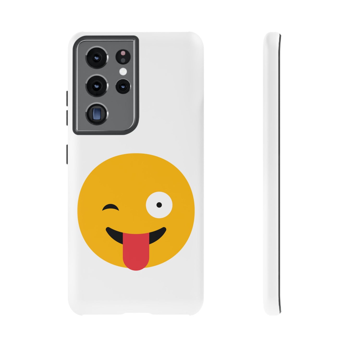Playful Emoji Phone Case - Tough Cases for Fun Vibes