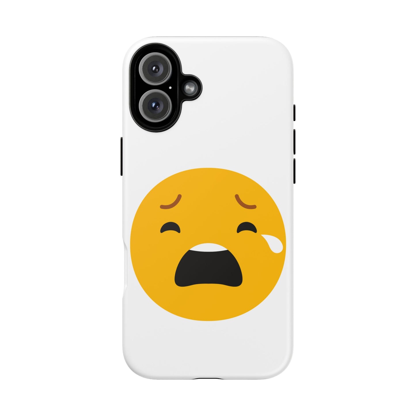 Emotional Tough Case – Sad Emoji Phone Case for Supportive Gifts