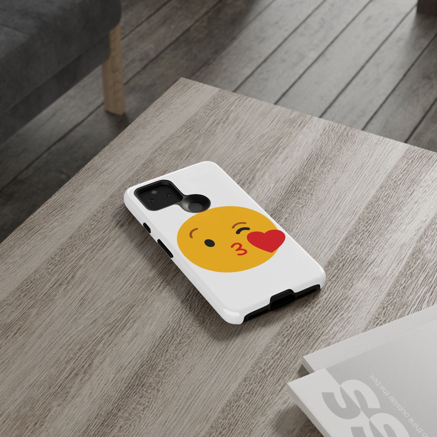 Cute Emoji Phone Case - Kissy Face Design for Stylish Protection