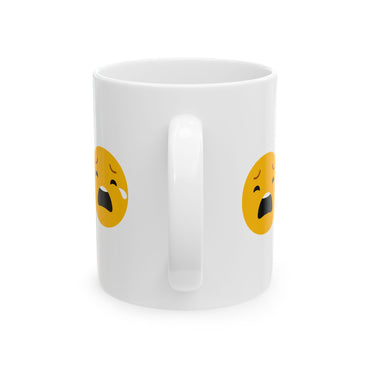 Funny Emotion Ceramic Mug - 11oz & 15oz - Perfect Gift for Friends and Family