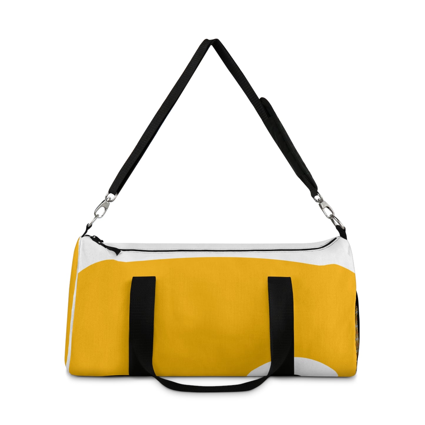 Vibrant Yellow Duffel Bag – Perfect for Gym, Travel & Adventure
