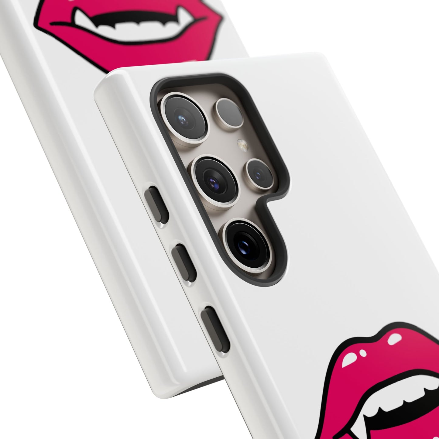 Vampire Mouth Phone Case - Tough Cases for Halloween, Gift for Spooky Lovers, Quirky Phone Accessories, Fun Tech Gear