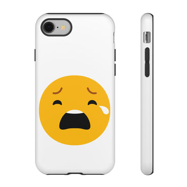 Emotional Tough Case – Sad Emoji Phone Case for Supportive Gifts