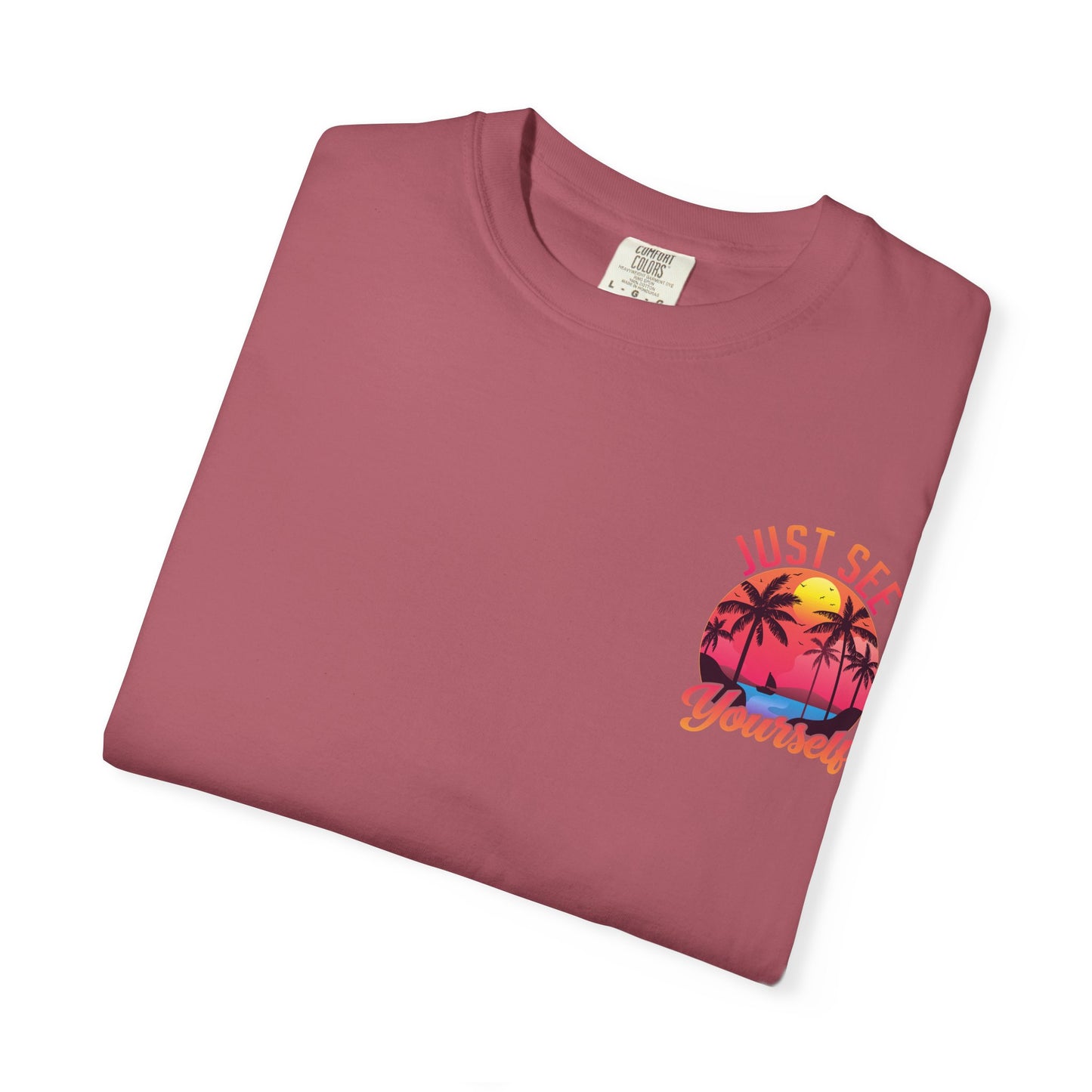 Tropical Vibes T-Shirt, Summer Casual Tee, Unisex Streetwear, Vacation Shirt, Beach Life Apparel, Gift for Travelers
