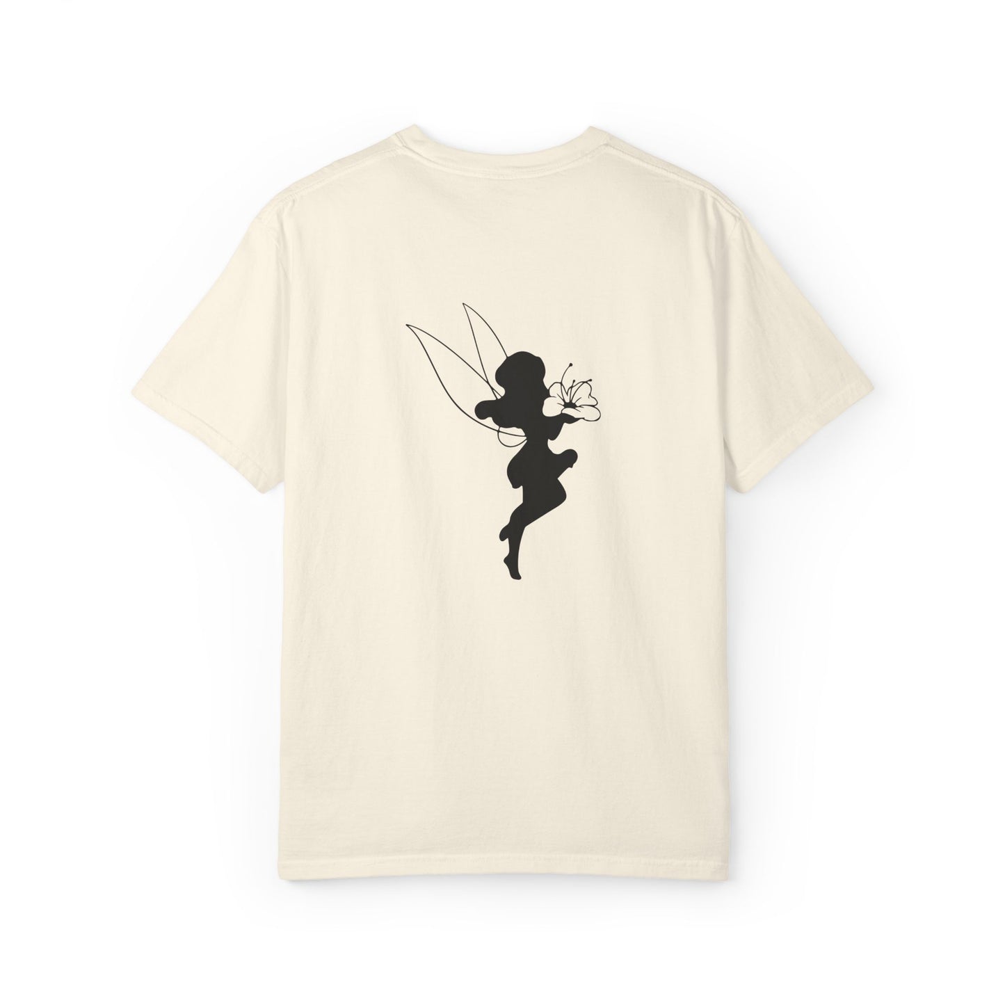 Whimsical Fairy Unisex T-Shirt - Garment-Dyed, Enchanting Design