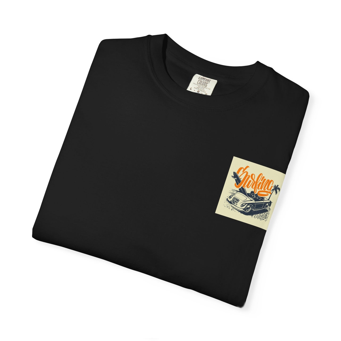 Retro Surfing Unisex T-Shirt, Beach Vibe Tee, Summer Casual Wear, Vacation Shirt, Surf Lover Gift, Ocean Adventure Top