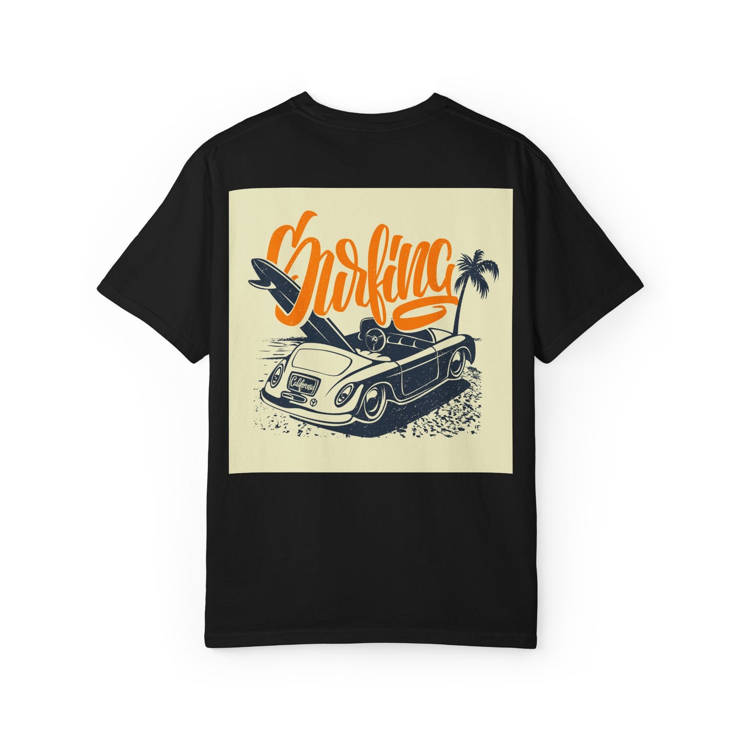 Retro Surfing Unisex T-Shirt, Beach Vibe Tee, Summer Casual Wear, Vacation Shirt, Surf Lover Gift, Ocean Adventure Top