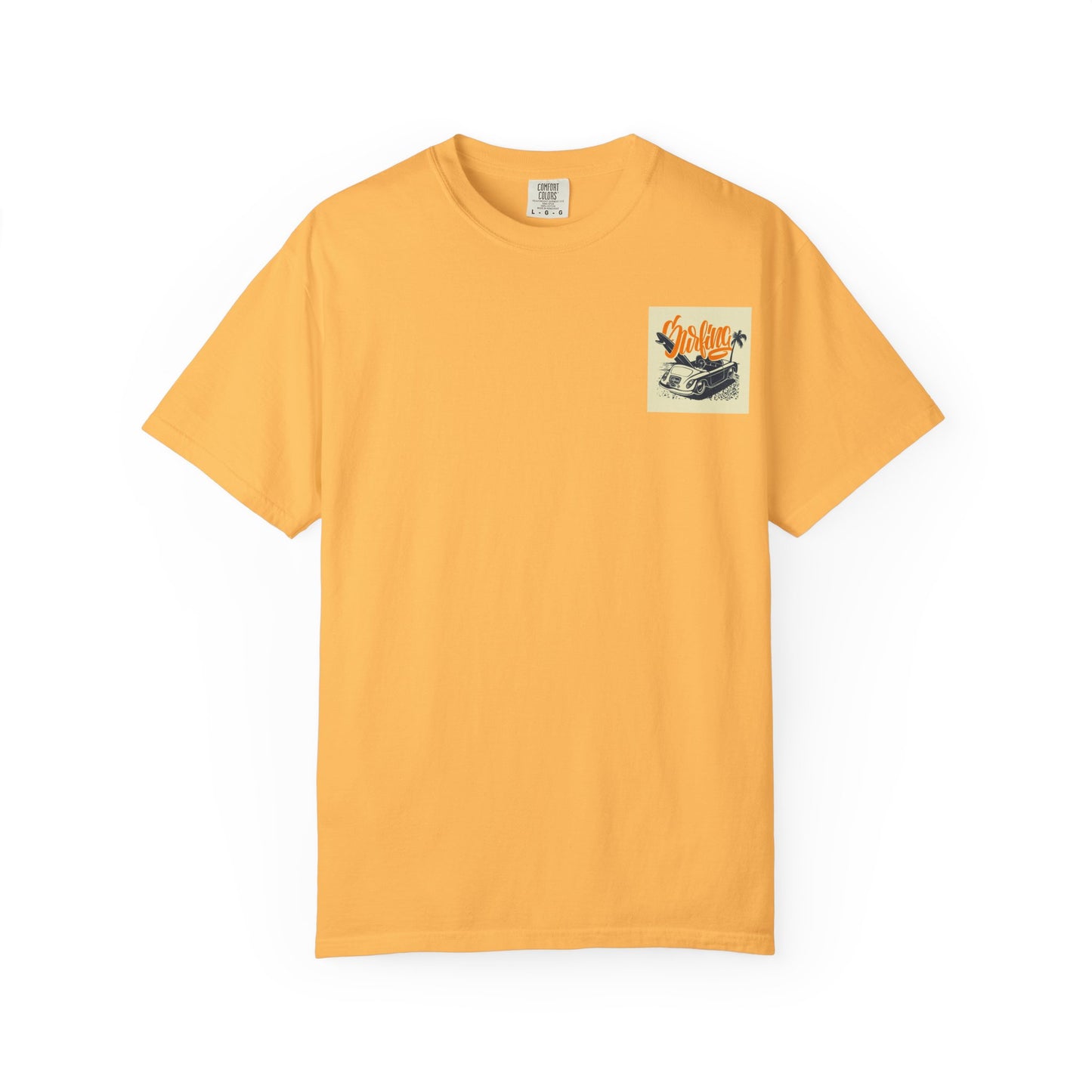 Retro Surfing Unisex T-Shirt, Beach Vibe Tee, Summer Casual Wear, Vacation Shirt, Surf Lover Gift, Ocean Adventure Top