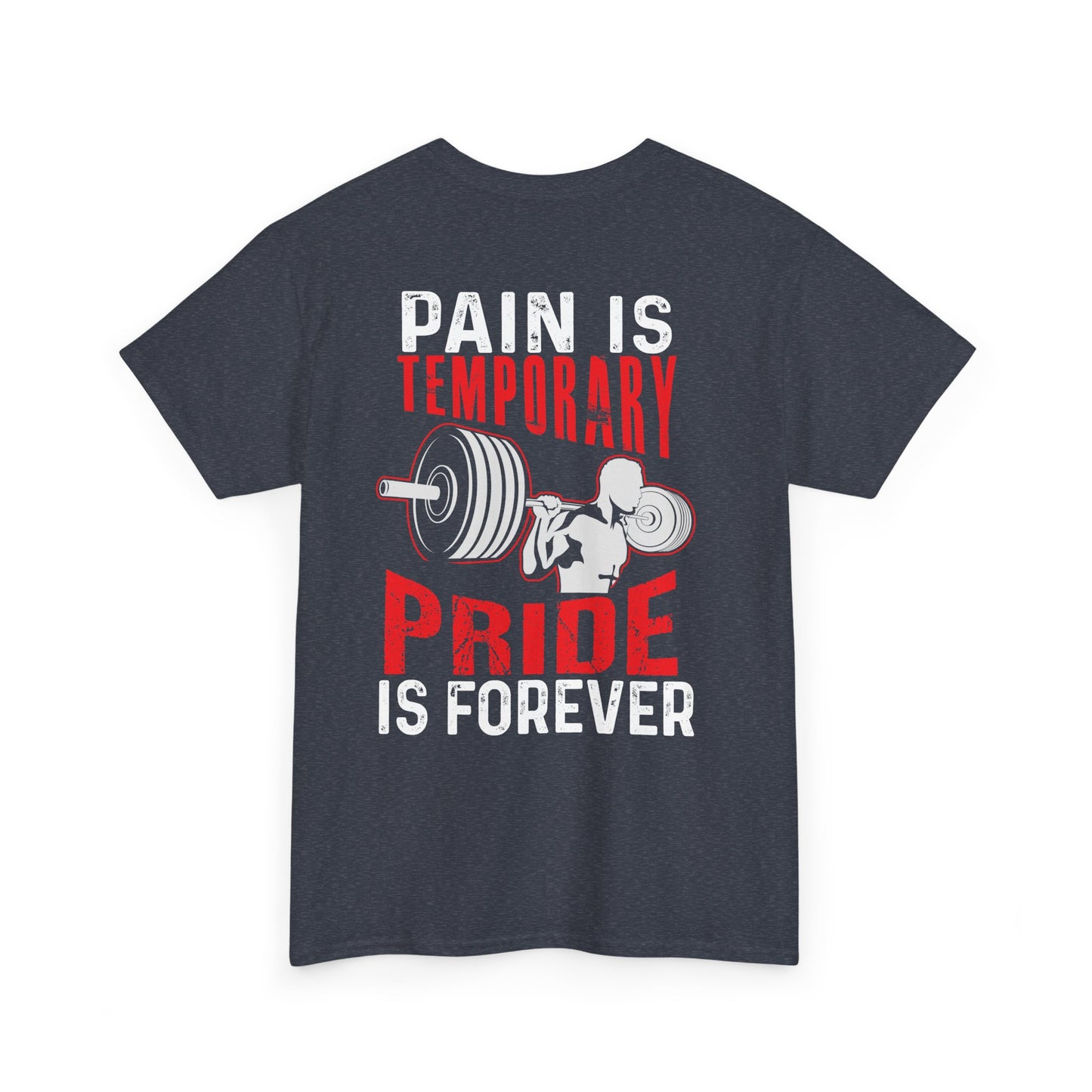 Temporary Pride Unisex Cotton Tee, Fitness Shirt, Apparel, Workout Top, Gift, Celebration Tee