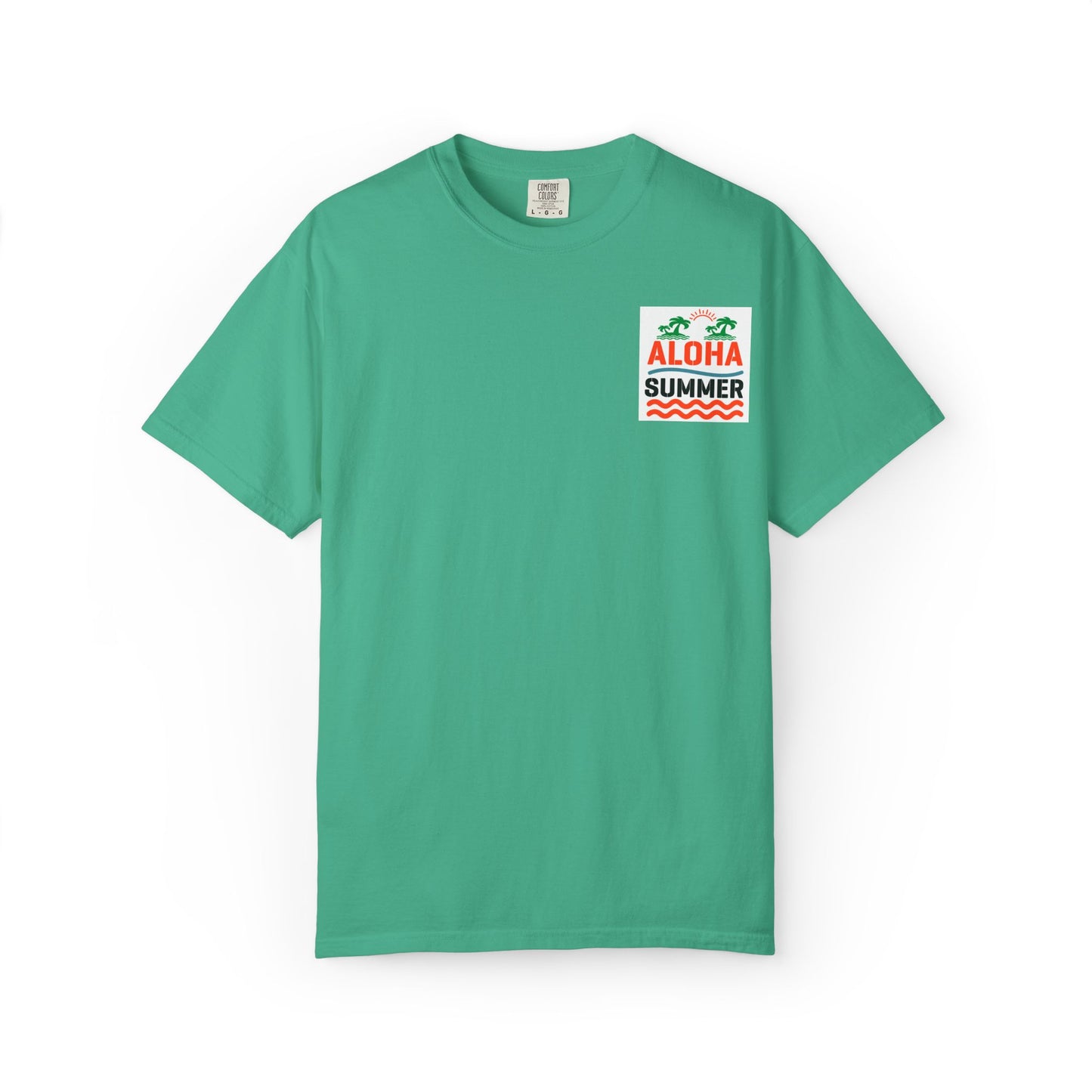 Aloha Summer Unisex T-Shirt, Beach Shirt, Vacation Tee, Summer Apparel, Tropical Graphic Tee, iconic Waikiki Beach Maui ,Oahu