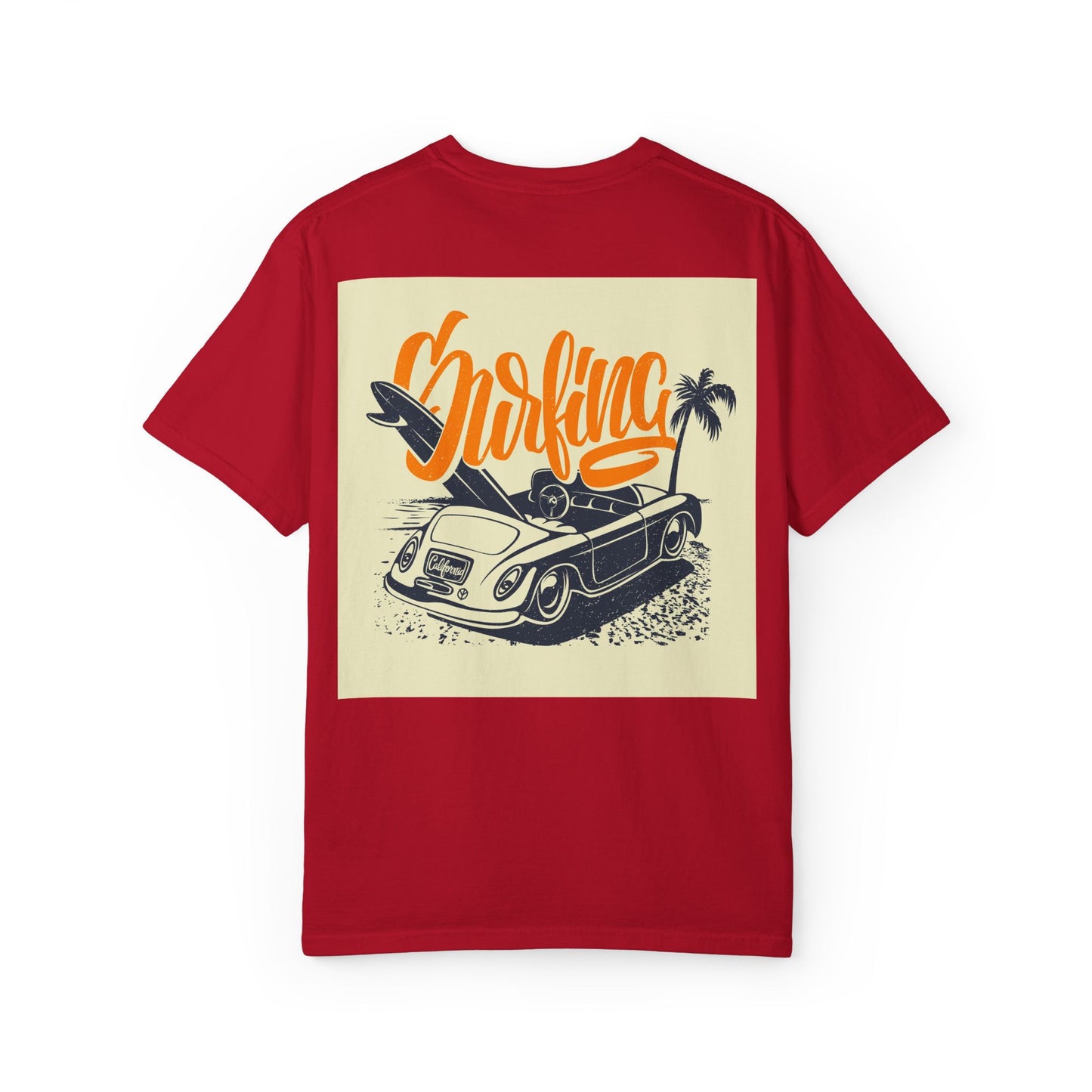 Retro Surfing Unisex T-Shirt, Beach Vibe Tee, Summer Casual Wear, Vacation Shirt, Surf Lover Gift, Ocean Adventure Top