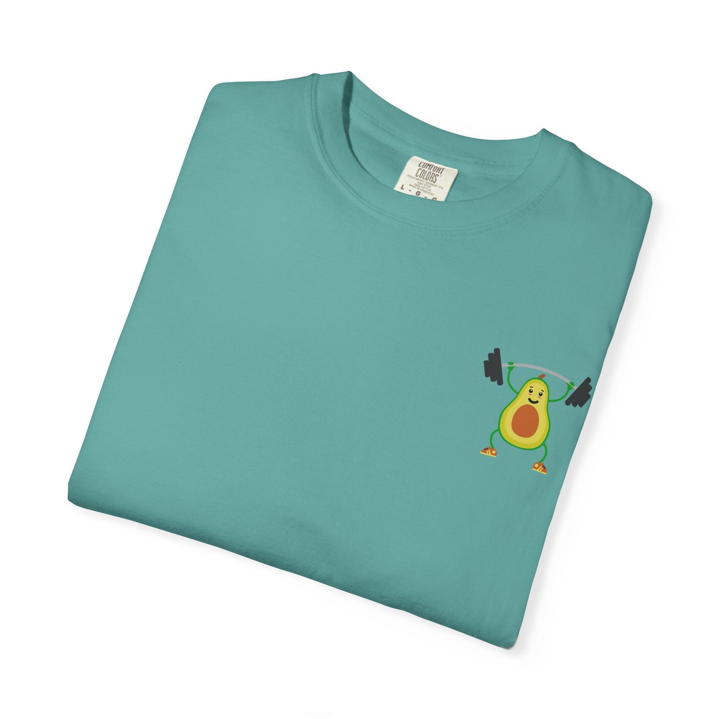 Funny Avocado Workout Unisex T-Shirt - Perfect for Fitness Lovers & Healthy Eating Enthusiasts