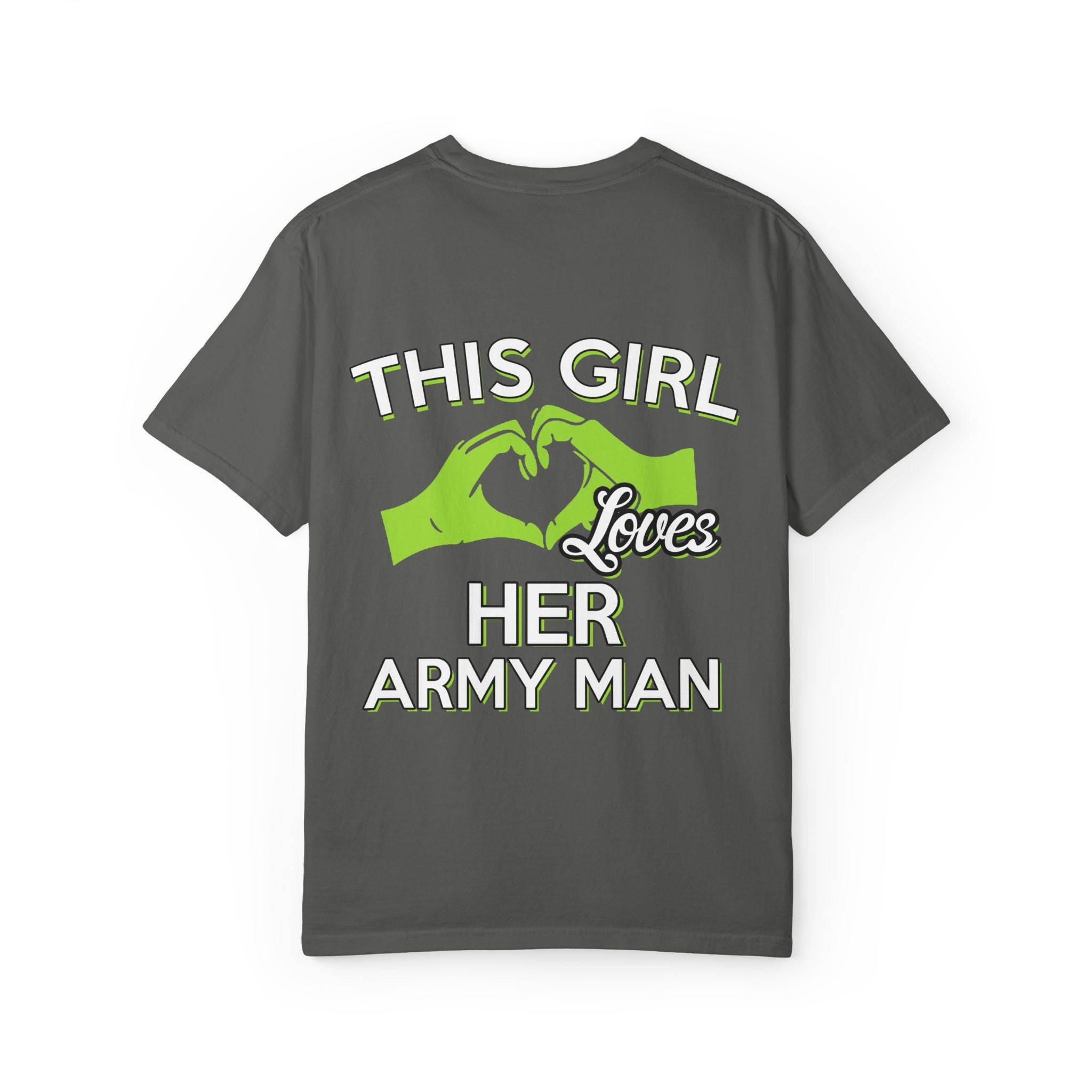 Army Wife Love T-shirt - Cute Gift for Military Girlfriends, Support Our Troops Apparel, Unisex Casual Tee, Army Partner