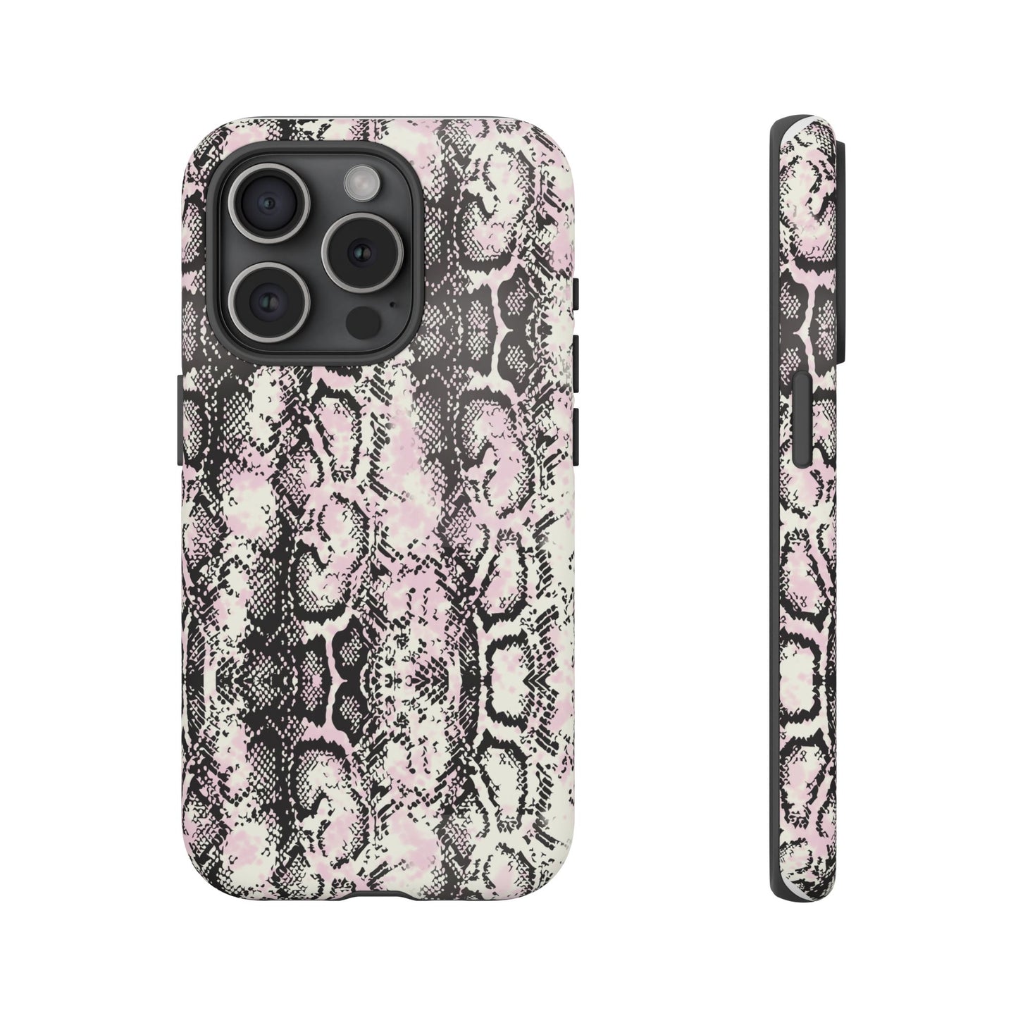 Stylish Snake Print Phone Case – Trendy Design, Tough Protection Make a bold fashion statement while keeping your phone safe with this sleek and durable snake print case.