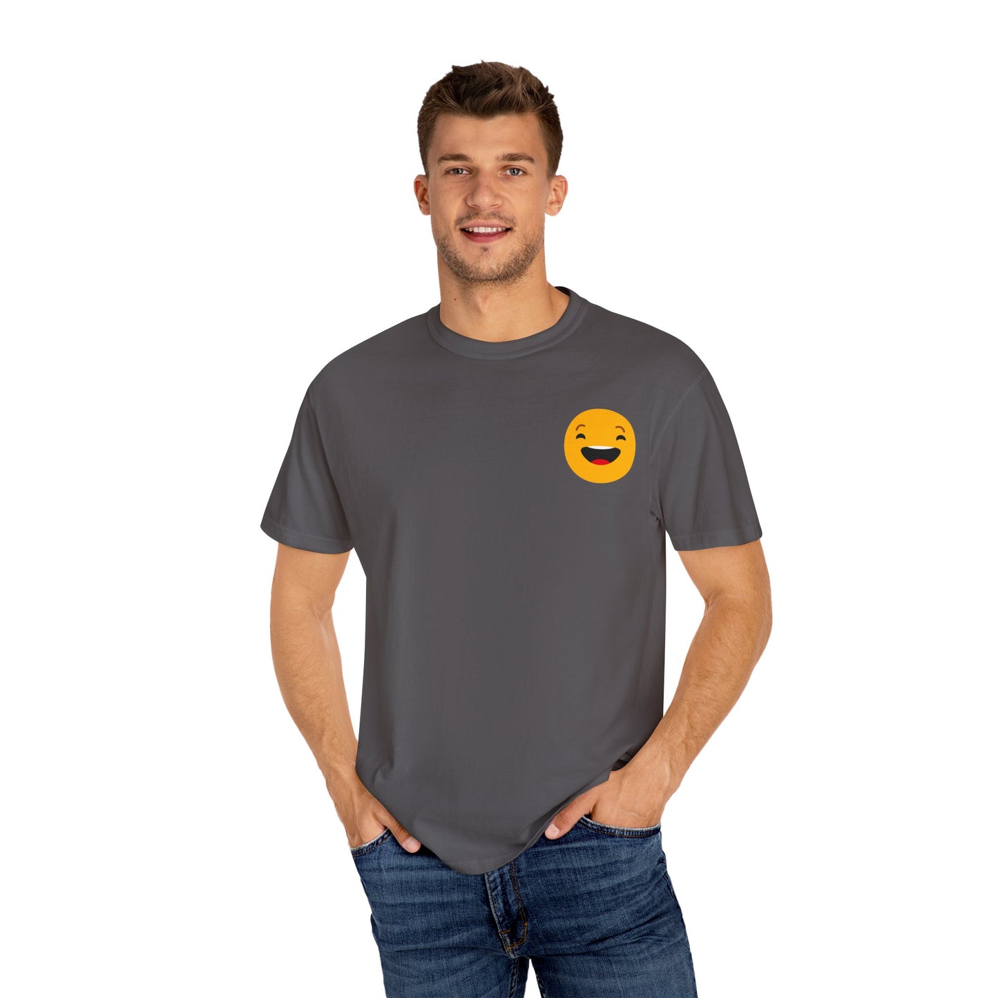 Unisex Emoji Smiley T-shirt – Fun Casual Tee for Everyday Wear