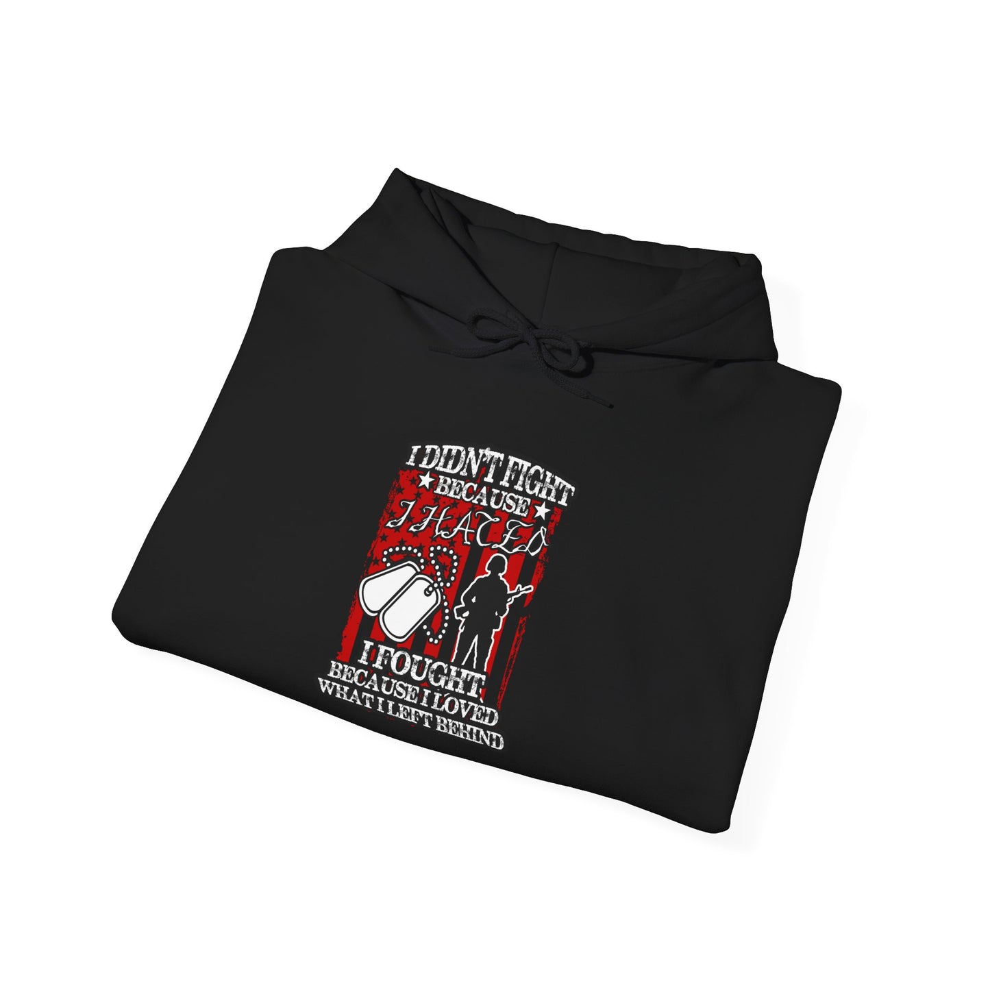 Military Supporter Hoodie, Patriotic Sweatshirt, Independence Day Gift, Veteran Clothing, USA Flag Apparel