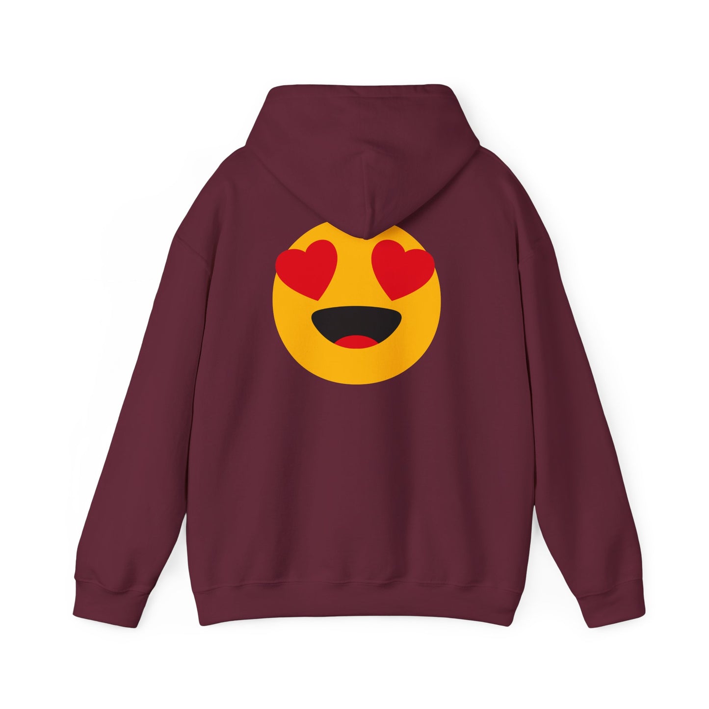 Heart Eyes Emoji Hoodie - Unisex Heavy Blend™ Sweatshirt