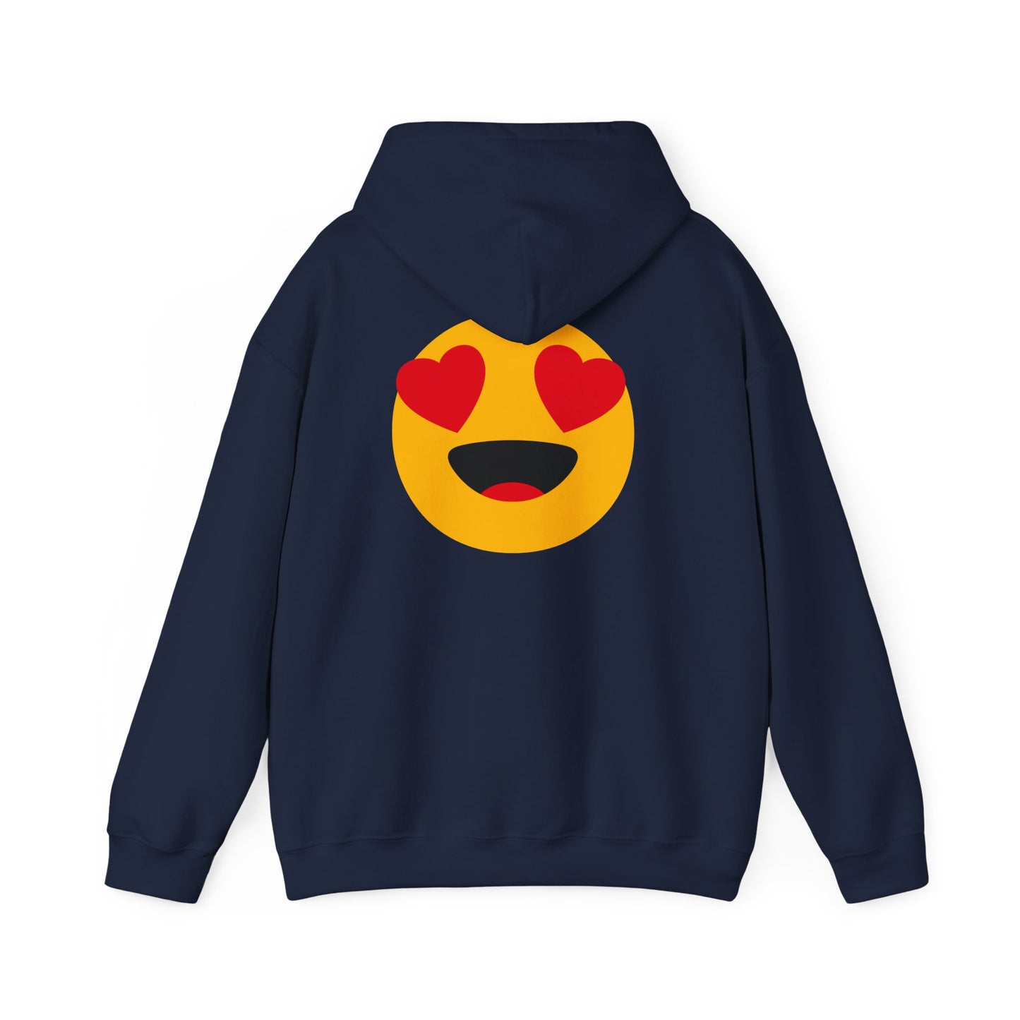 Heart Eyes Emoji Hoodie - Unisex Heavy Blend™ Sweatshirt