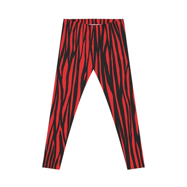 Fierce Tiger Print Leggings for Women, Trendy Activewear, Workout Gear, Casual Fashion, Gym Apparel, Unique Gifts