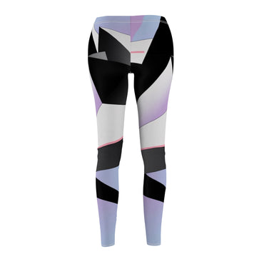 Geometric Print Leggings | Stylish Activewear, Yoga Pants, Casual Wear, Fitness Fashion, Gift for Her