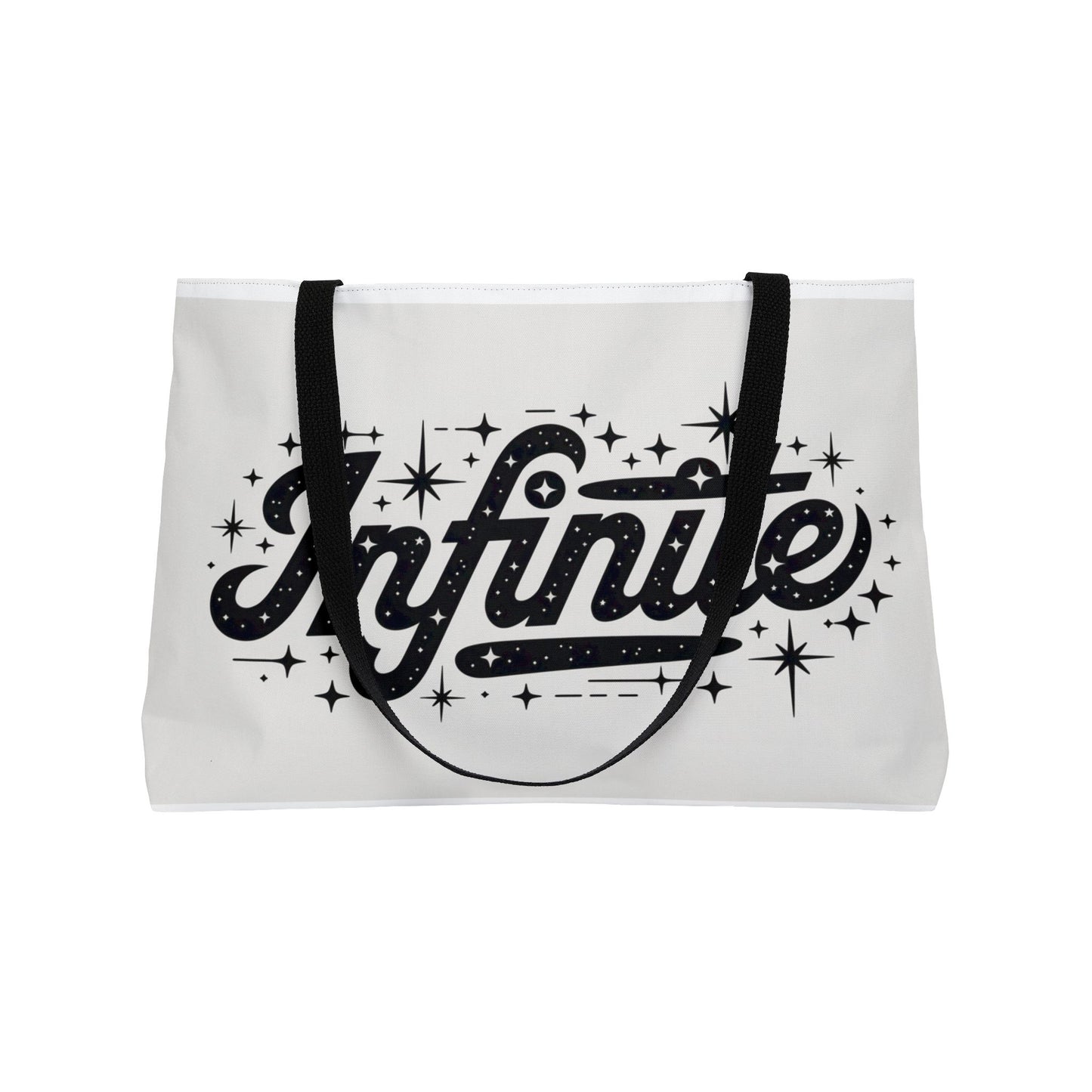Stylish Weekender Tote Bag - Versatile Travel Companion, Gym, Beach, Storage, Infinite Design