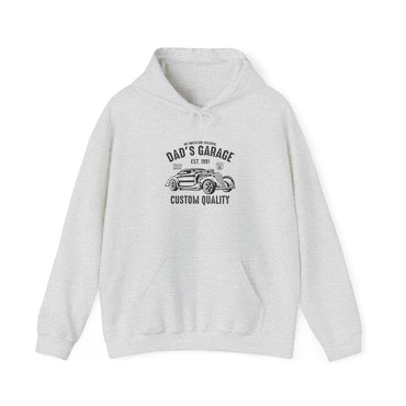 Vintage Dad's Garage Hoodie - Unisex Heavy Blend Sweatshirt