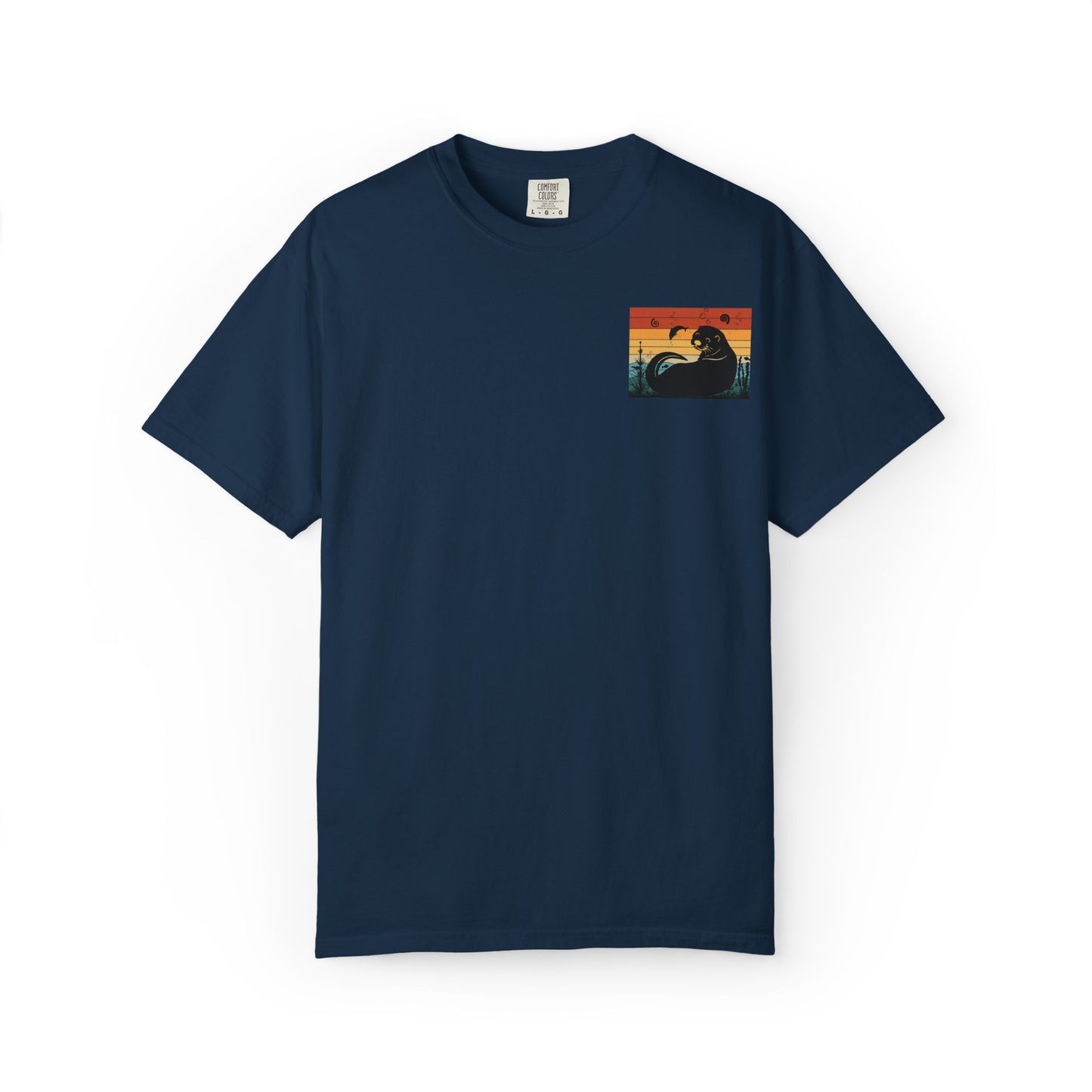Retro Otter Graphic Unisex T-Shirt – Perfect for Animal Lovers