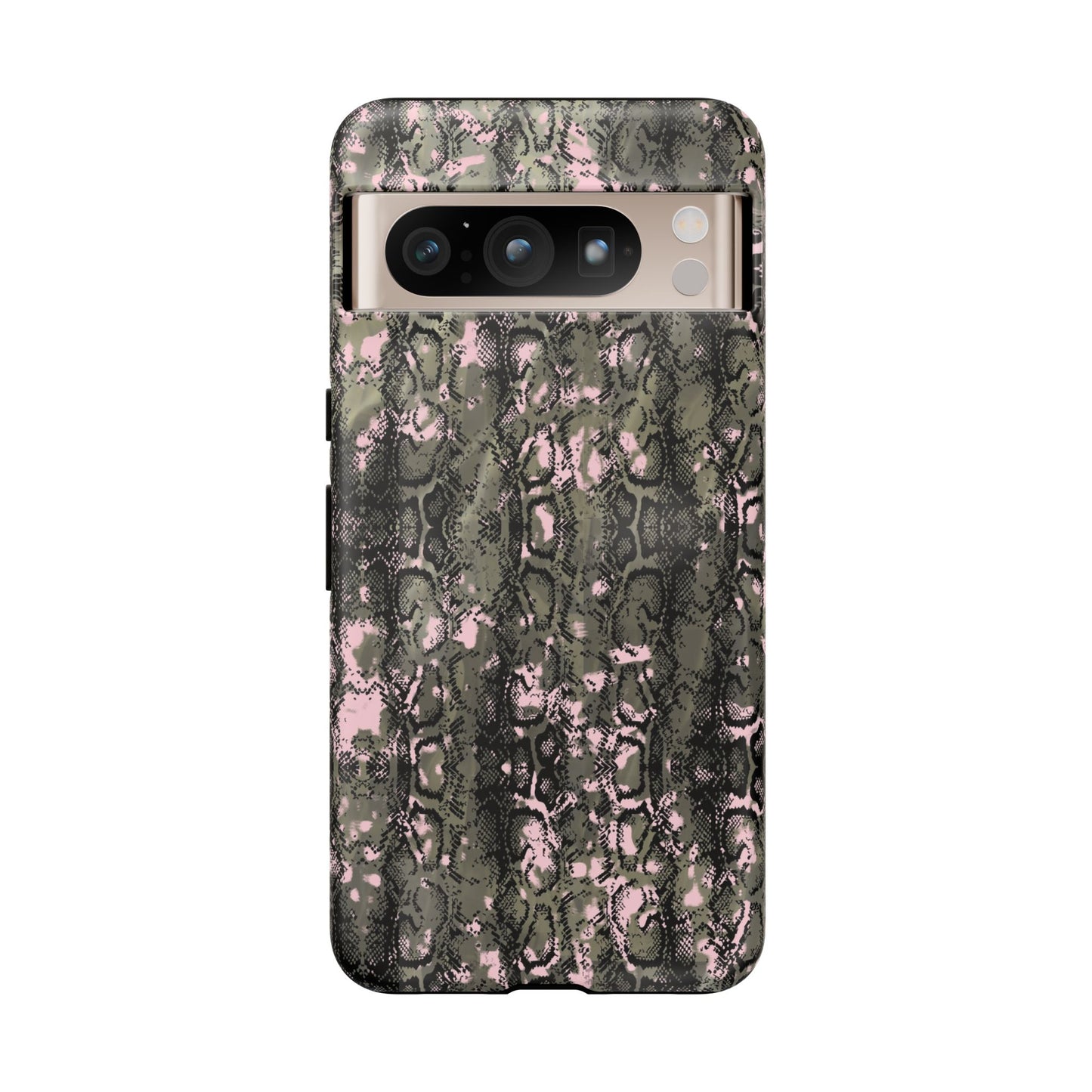 Stylish Snake Print Phone Case for Tough Protection